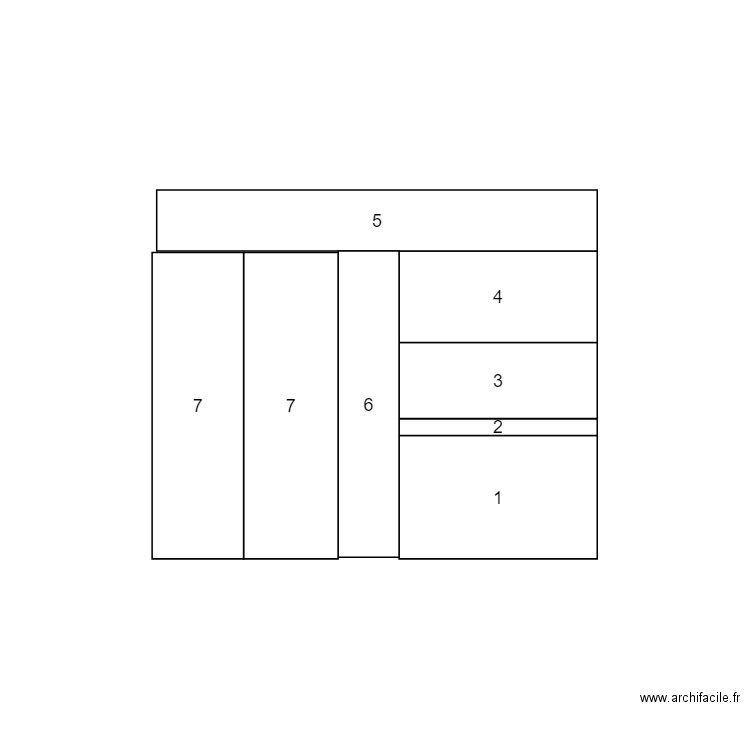 CHOIX IKEA. Plan de 0 pièce et 0 m2