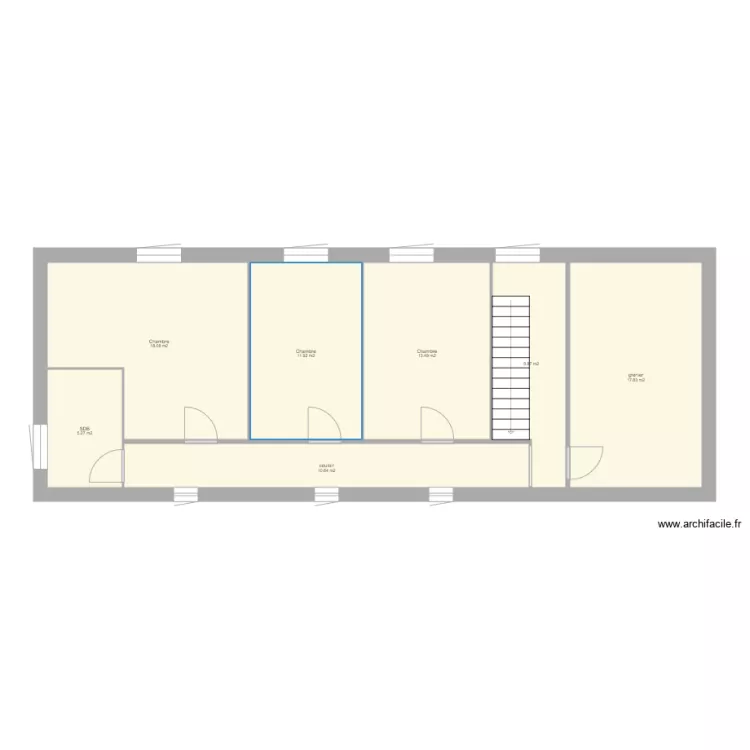plan ANDRE JOEL etage. Plan de 