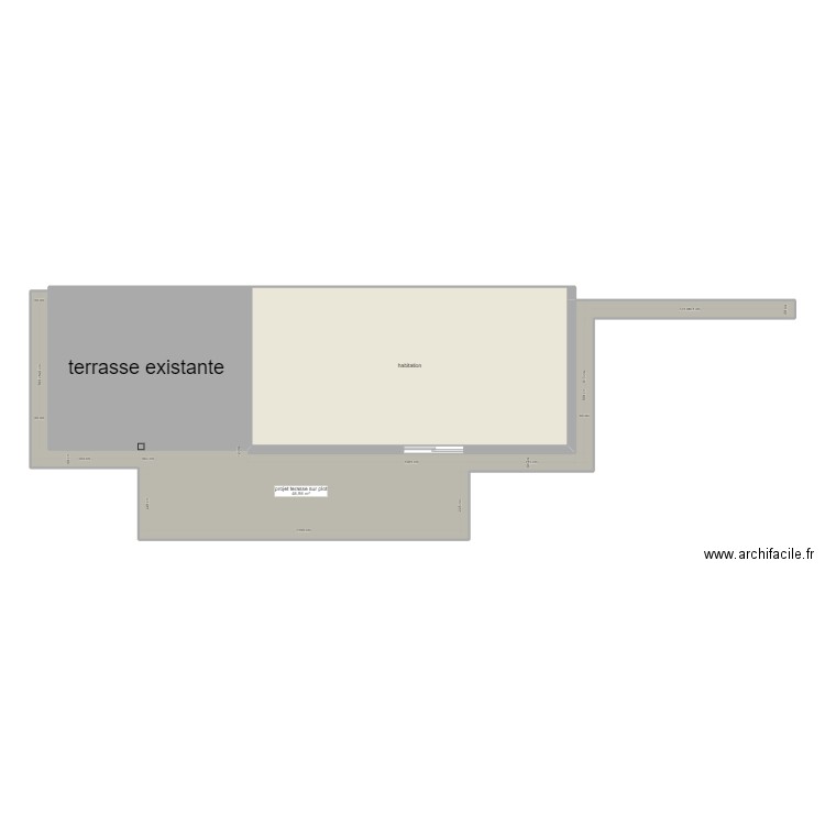 Terrasse st marie. Plan de 0 pièce et 0 m2