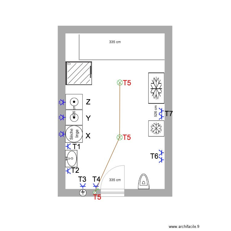 Remise plan électrique 7 mars 2019. Plan de 0 pièce et 0 m2