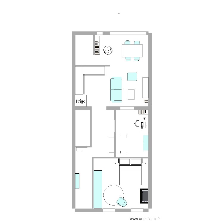 Maison. Plan de 0 pièce et 0 m2