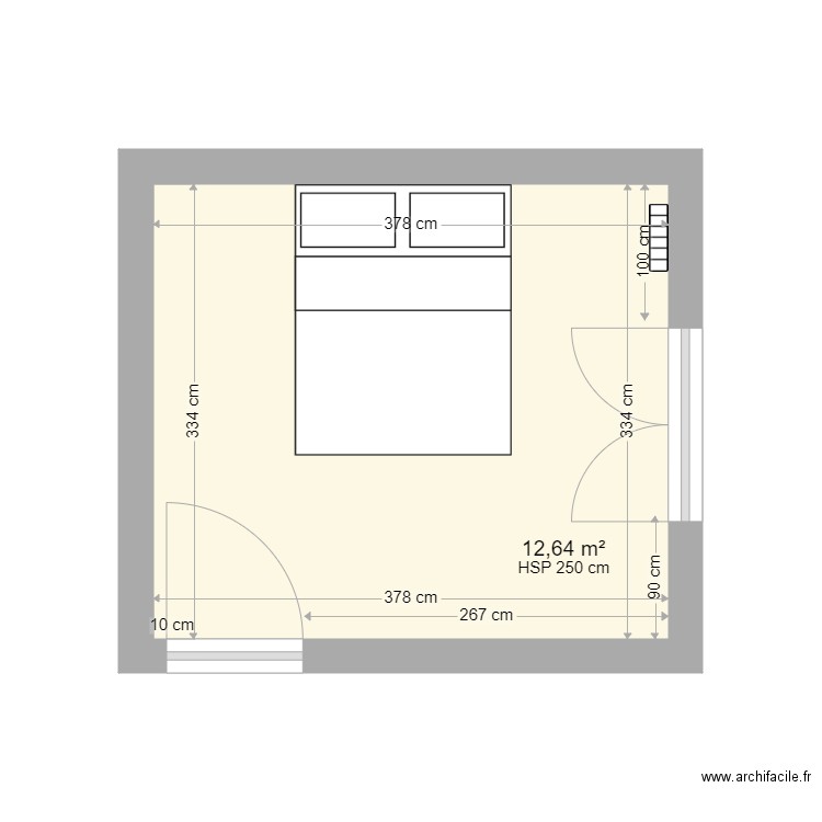 ch 1  san costanzo. Plan de 0 pièce et 0 m2