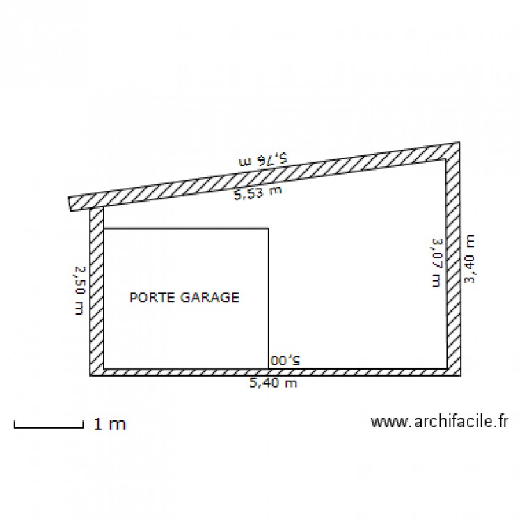ARRIERE GARAGE. Plan de 0 pièce et 0 m2