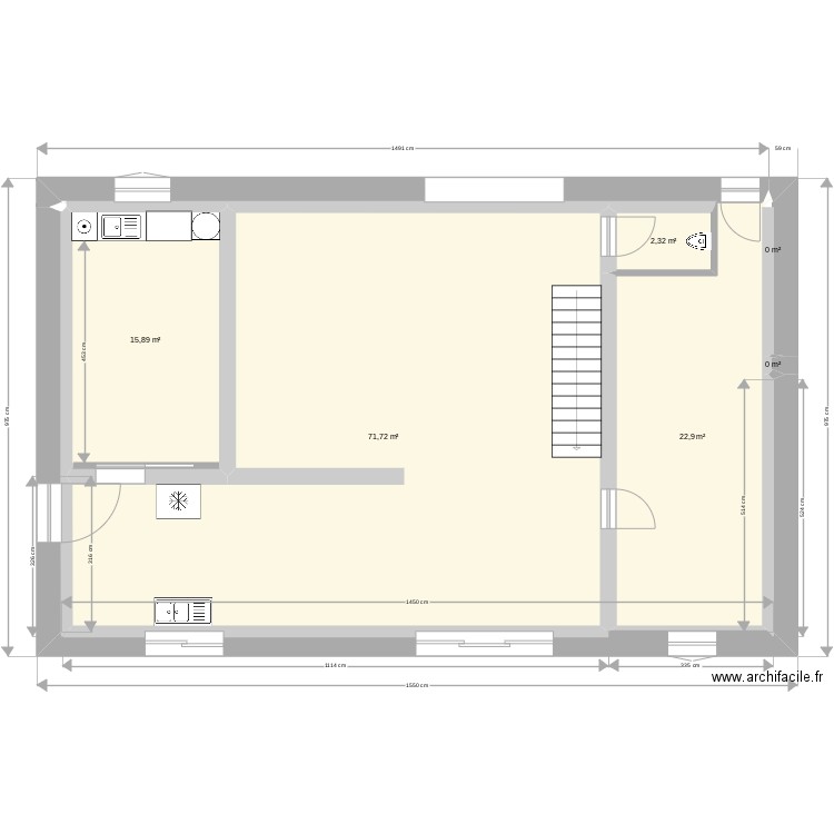 plan final. Plan de 0 pièce et 0 m2
