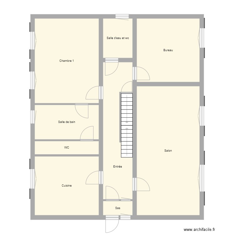 Croquis WEBER Rch. Plan de 0 pièce et 0 m2