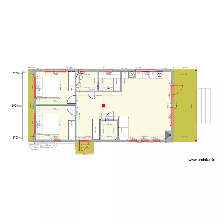 barn2 Анастасия. Plan de 