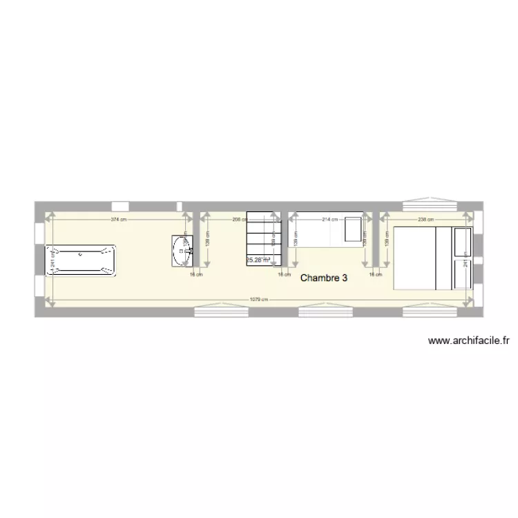Quettehou &eacute;tage 2. Plan de 