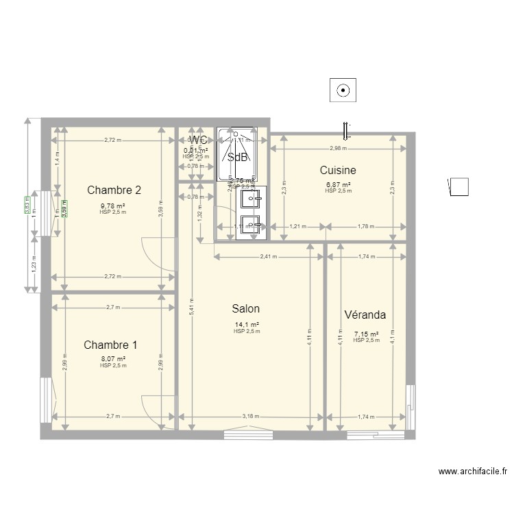 SCI Mont d Or 07 09 2021. Plan de 0 pièce et 0 m2