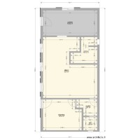 maison rectangle 75 m2