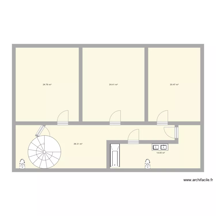 CHIVOT 1ER ETAGE. Plan de CHIVOT 1ER ETAGE. Plan de