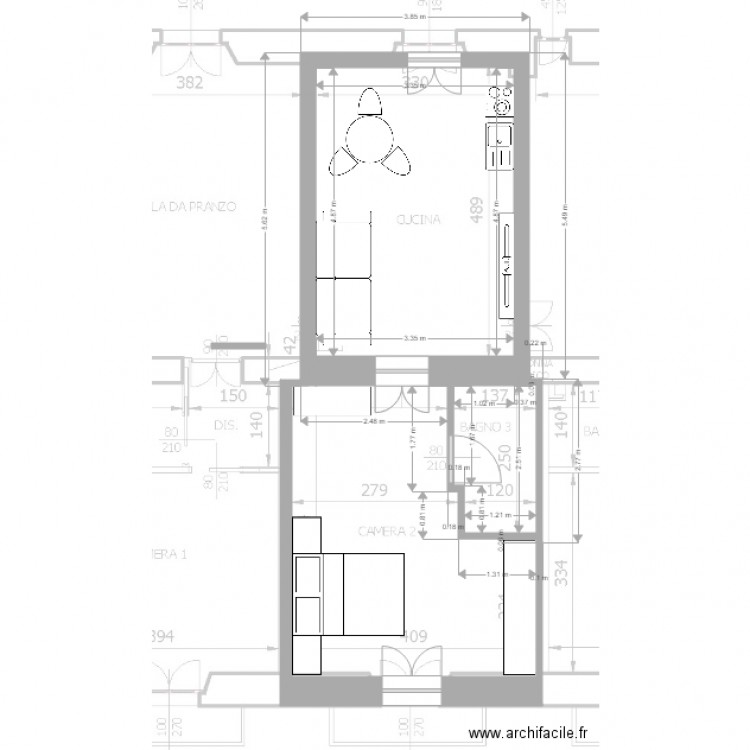 BENEDETTO MARCELLO F. Plan de 0 pièce et 0 m2