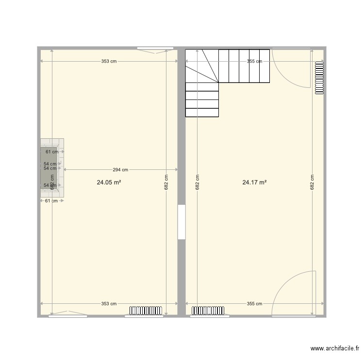 Esnandes 30 RDC. Plan de 0 pièce et 0 m2