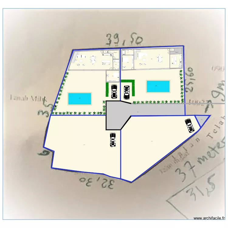 Lot 2 Bali RDC. Plan de Lot 2 Bali RDC. Plan de