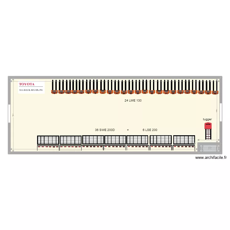 STEF TRP NANTES. Plan de 