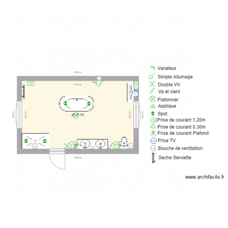 Plan. Plan de 0 pièce et 0 m2