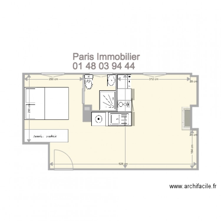 4 CITE ST MARTIN HYP OUV. Plan de 0 pièce et 0 m2