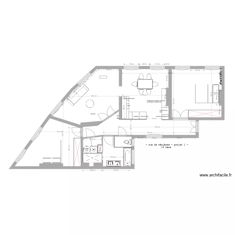 mezieres projet moche. Plan de 