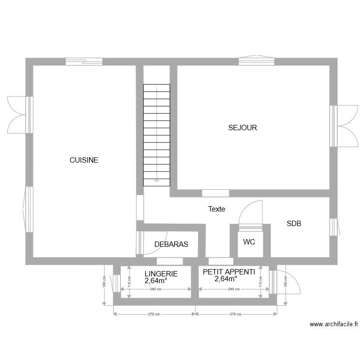 plan maison complete. Plan de 0 pièce et 0 m2