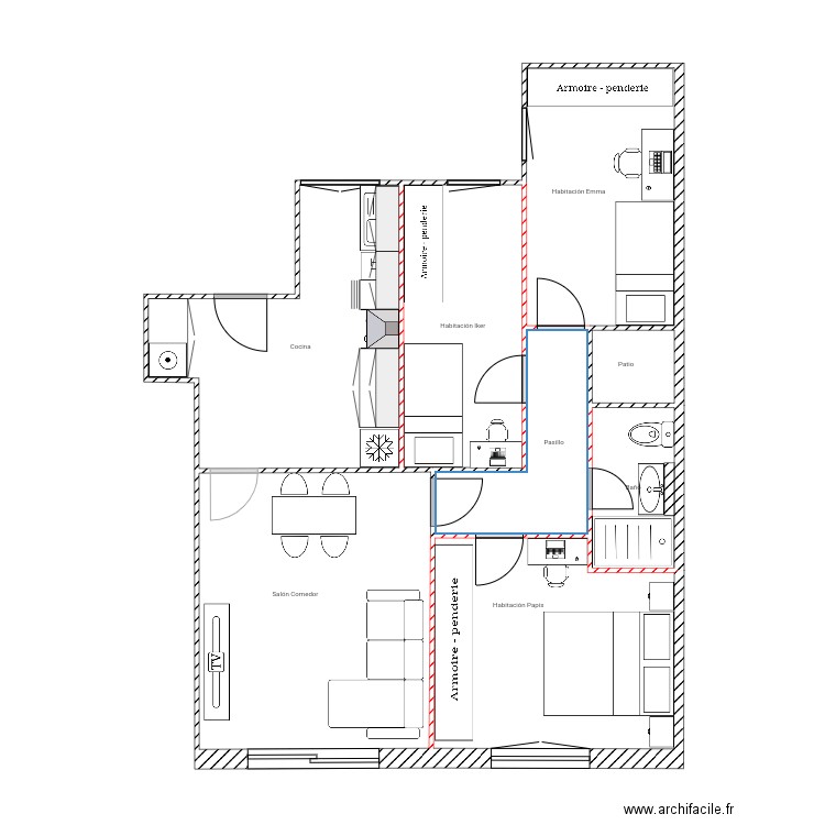 Vivienda 2. Plan de 0 pièce et 0 m2