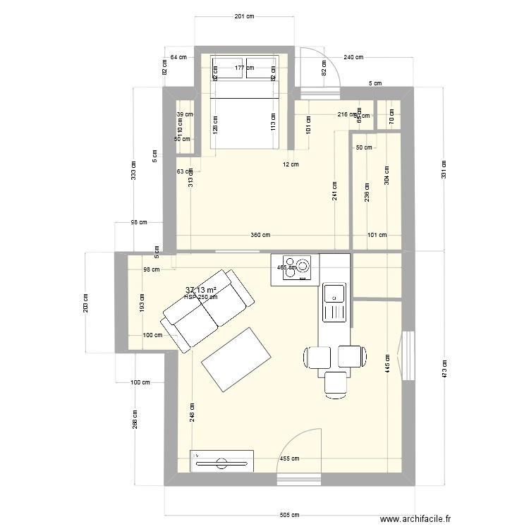 morin 2. Plan de 0 pièce et 0 m2