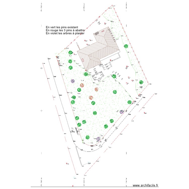 croquis jardin muscadelle2. Plan de 0 pièce et 0 m2