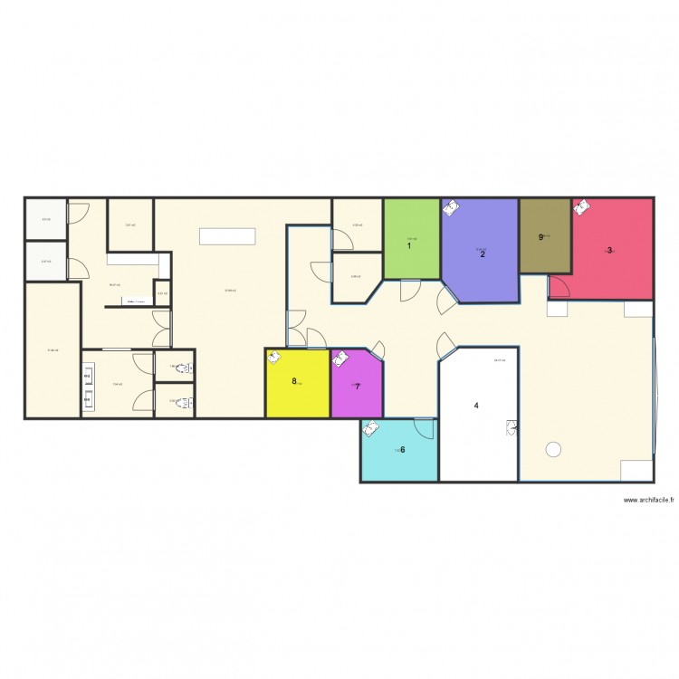 Bien Etre Les Menuires 2. Plan de 0 pièce et 0 m2