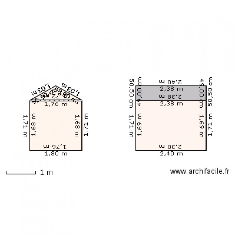 Abri de Jardin2. Plan de 0 pièce et 0 m2