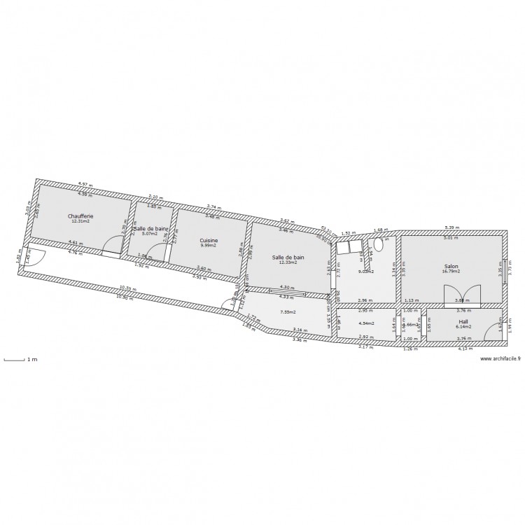 Maison Leval Vincent. Plan de 0 pièce et 0 m2