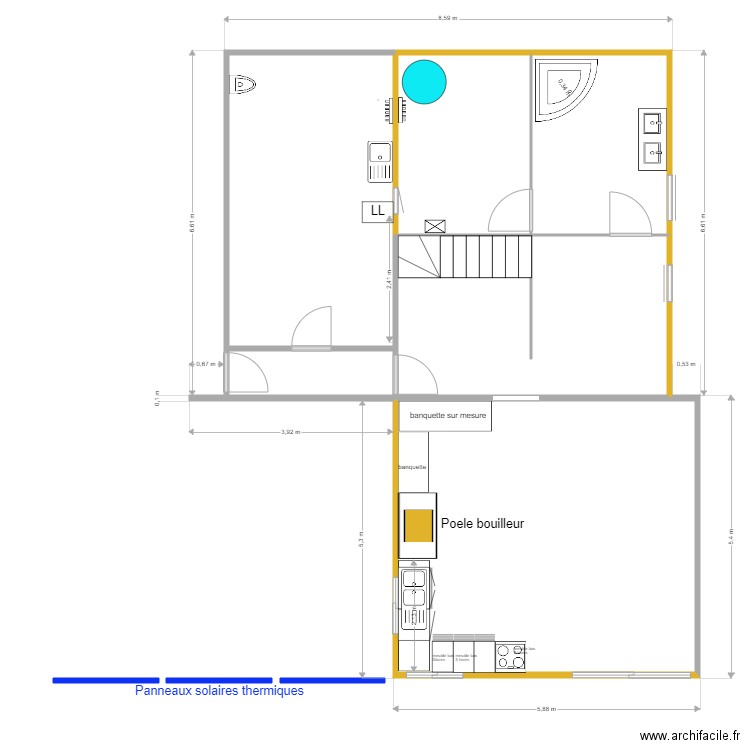 plan general Decembre 2022. Plan de 0 pièce et 0 m2