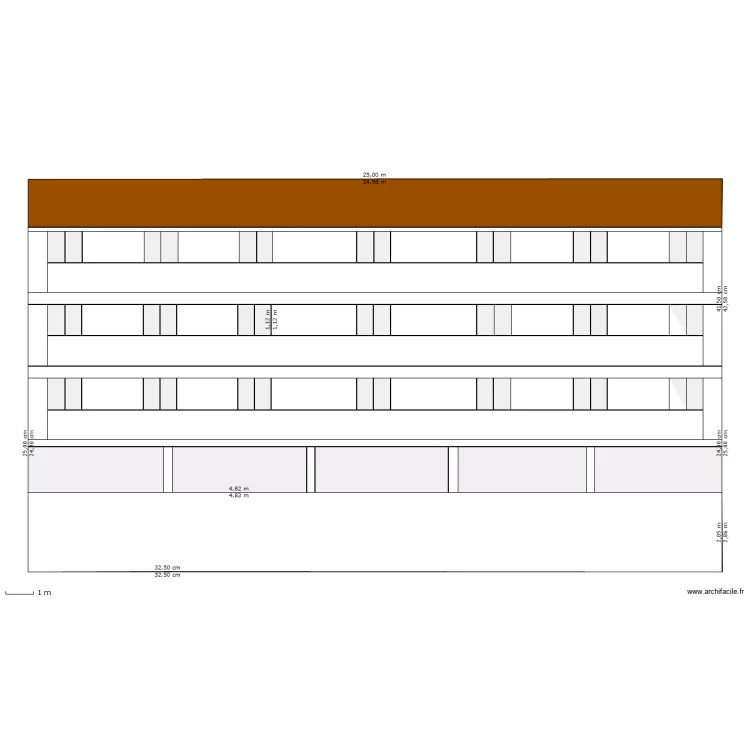 EOLE FACADE ARRIERE 4. Plan de EOLE FACADE ARRIERE 4. Plan de