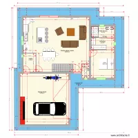 Plan avec Etage 119m2 bis