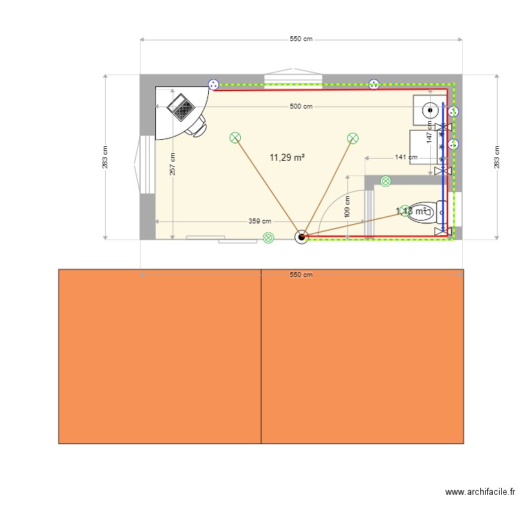 maison angella extension 2. Plan de 0 pièce et 0 m2