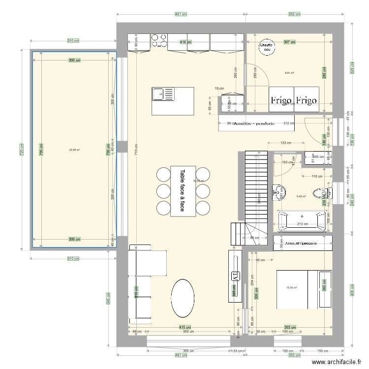 Etage 0. Plan de 0 pièce et 0 m2