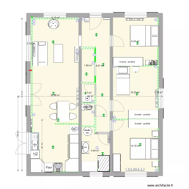 appart arlac baignoire petite douche cuisinefenetre. Plan de 