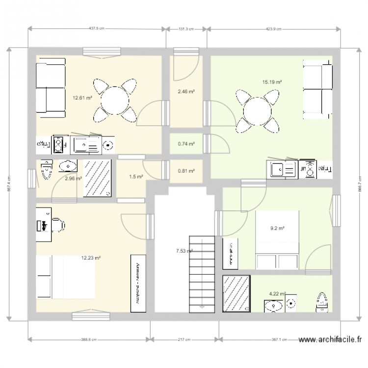 Projet Hugo 10. Plan de 0 pièce et 0 m2