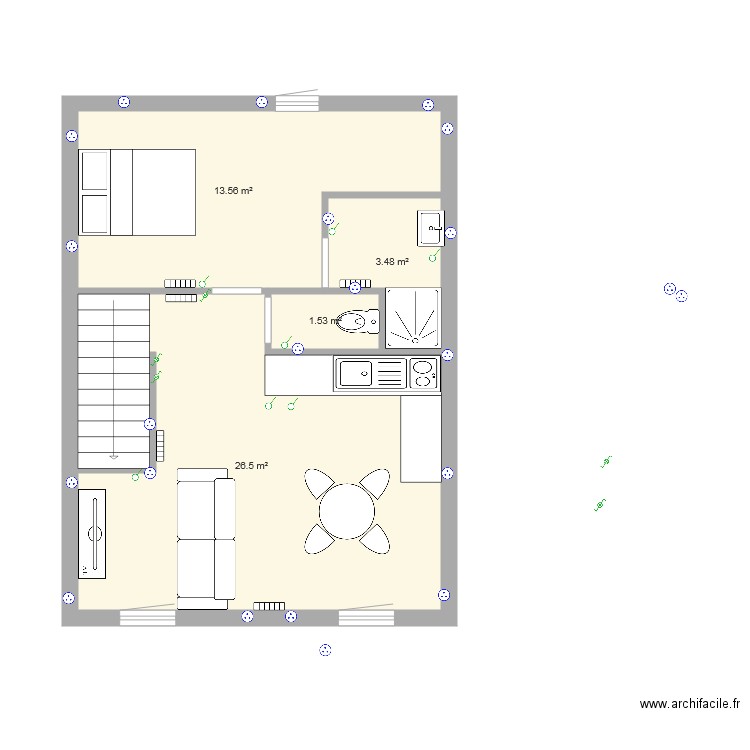 Loft Yanis 4. Plan de 0 pièce et 0 m2
