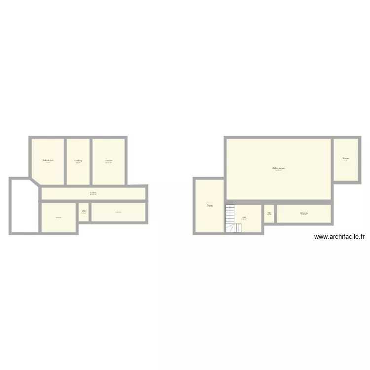 Maison. Plan de Maison. Plan de