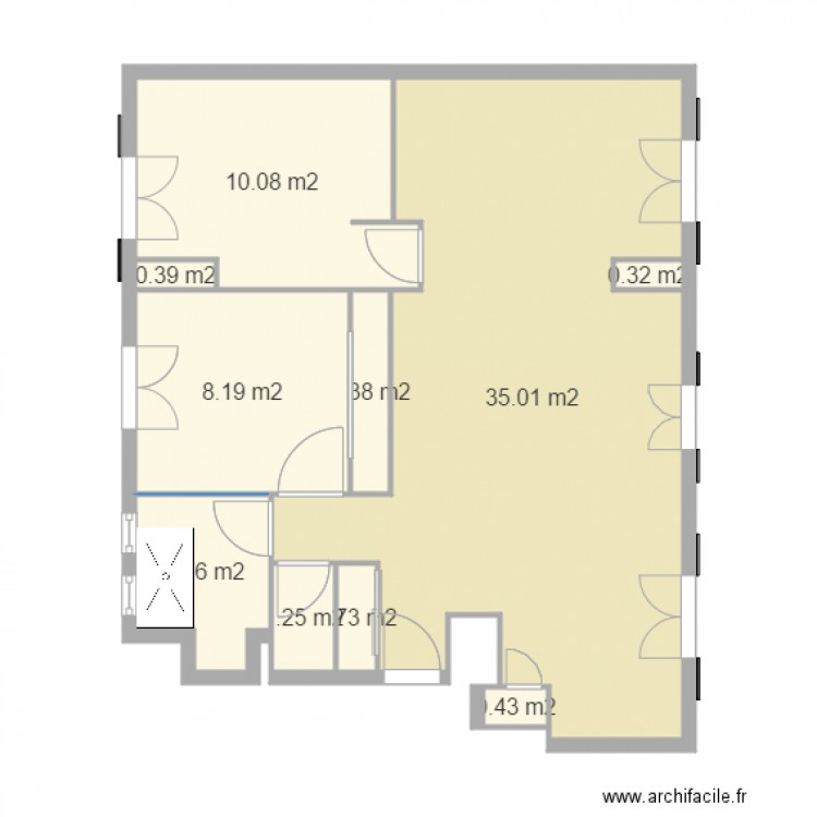 Fontyne Séjour en long 2. Plan de 0 pièce et 0 m2