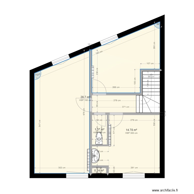 Niveau 2. Plan de 0 pièce et 0 m2