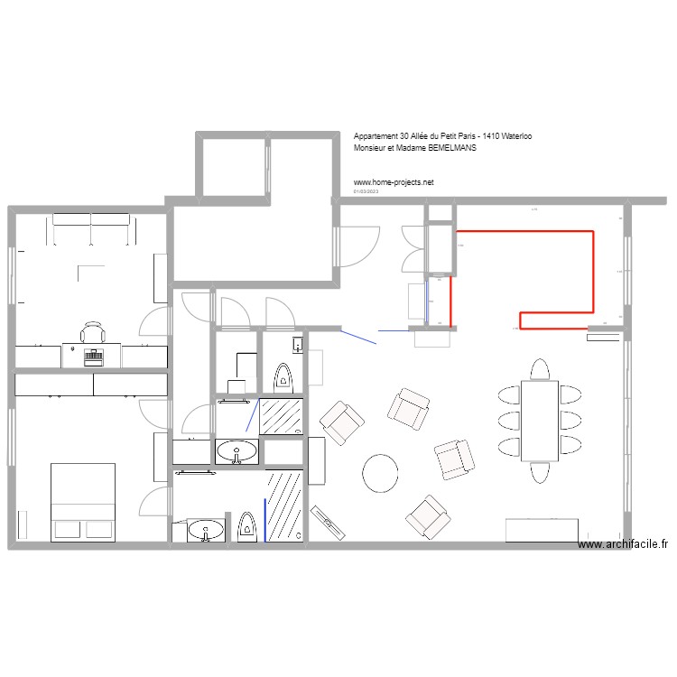 BEMELMANS 010323 3. Plan de 0 pièce et 0 m2