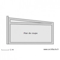 Plan de coupe pièce 12m Carré