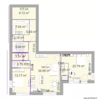 RDJ Jacqueline  am&eacute;nag&eacute; 2 chambres V4 sans c&ocirc;tes