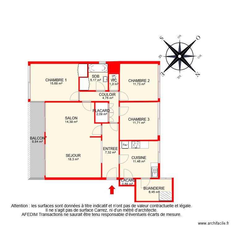 BI 6982 OU. Plan de 0 pièce et 0 m2