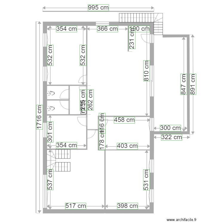 ade eric . Plan de 0 pièce et 0 m2