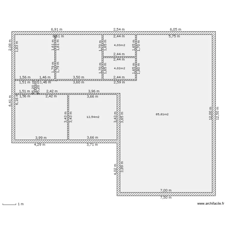 maison. Plan de maison. Plan de