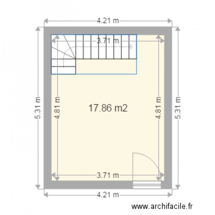 SALLE. Plan de 0 pièce et 0 m2