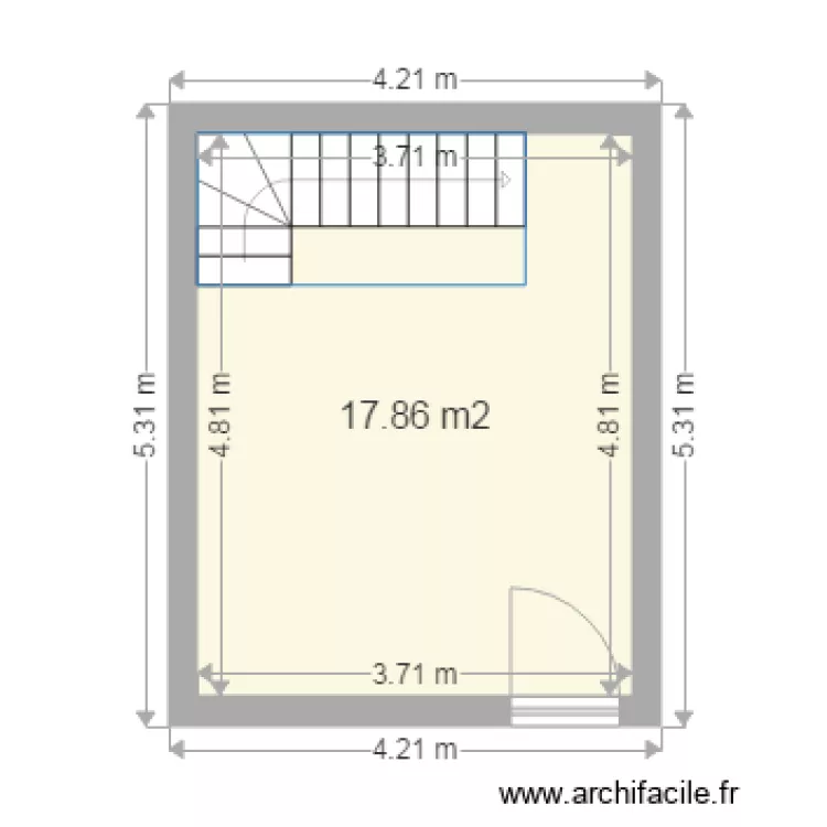 SALLE. Plan de 