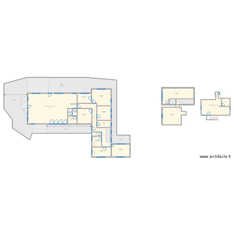 Le Pecq. Plan de 0 pièce et 0 m2
