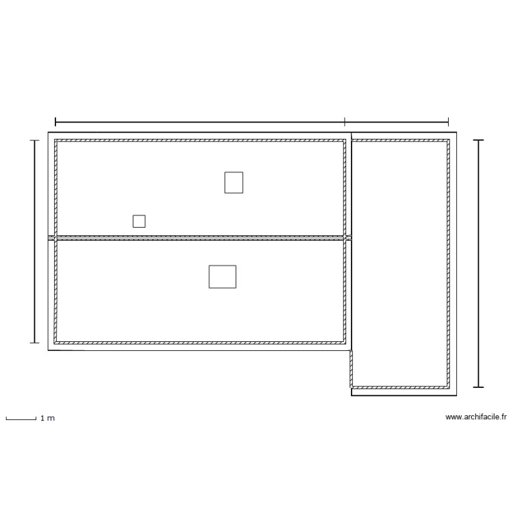 Vue du dessus . Plan de 0 pièce et 0 m2