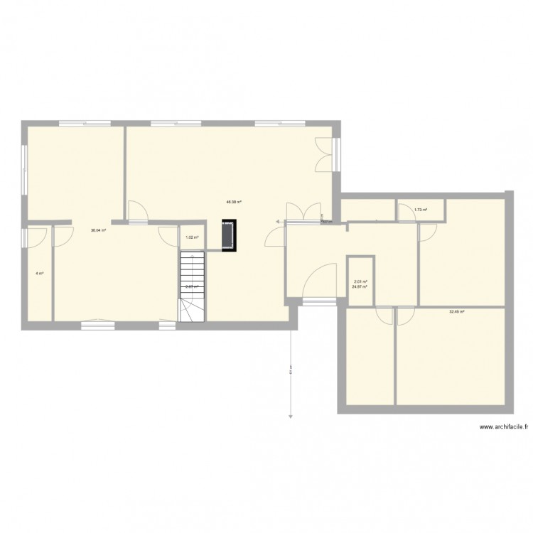 rez aulnes projet 002. Plan de 0 pièce et 0 m2